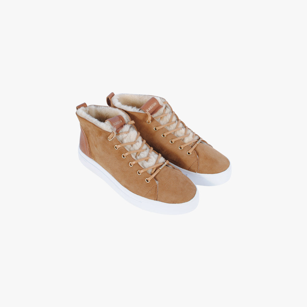 Sneaker halbhoch gefüttert (braun, 36) | braun