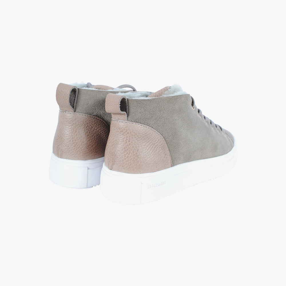 Sneaker halbhoch gefüttert (grau, 36) | grau