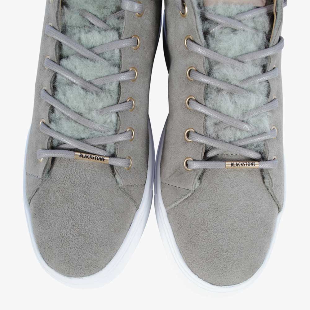 Sneaker halbhoch gefüttert (grau, 36) | grau