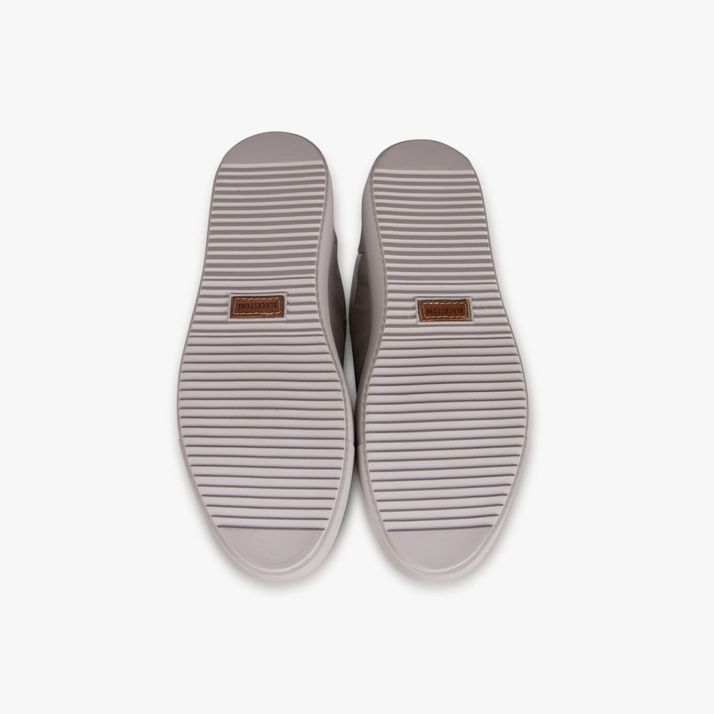 Blackstone Sneaker Materialmix | hellgrau