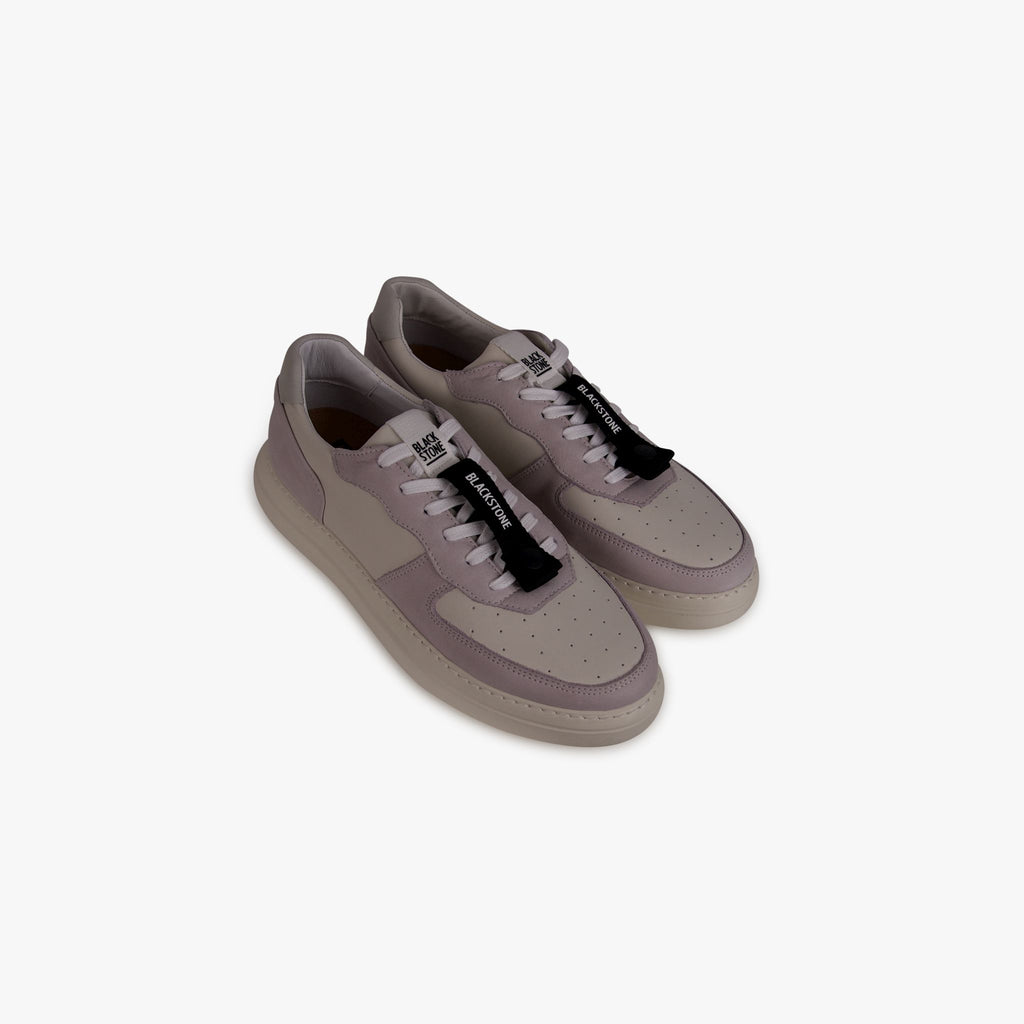 Blackstone Sneaker Two-Tone | lila-weiß