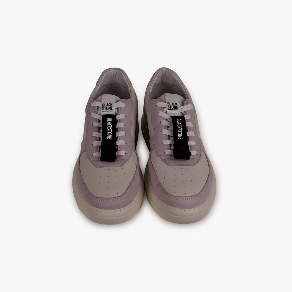 Blackstone Sneaker Two-Tone | lila-weiß