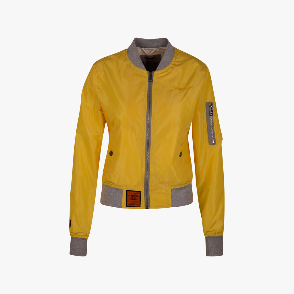 Bombers Bomberjacke kurz | gelb