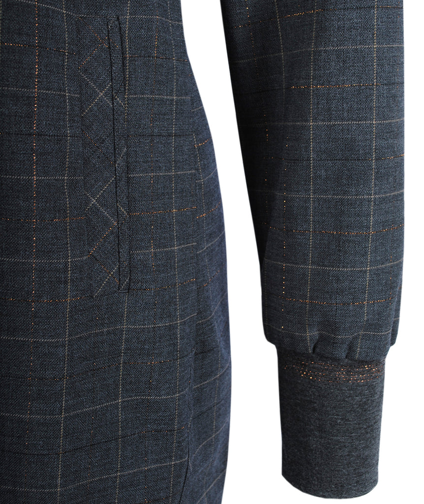 Hemdblusenkleid | grau