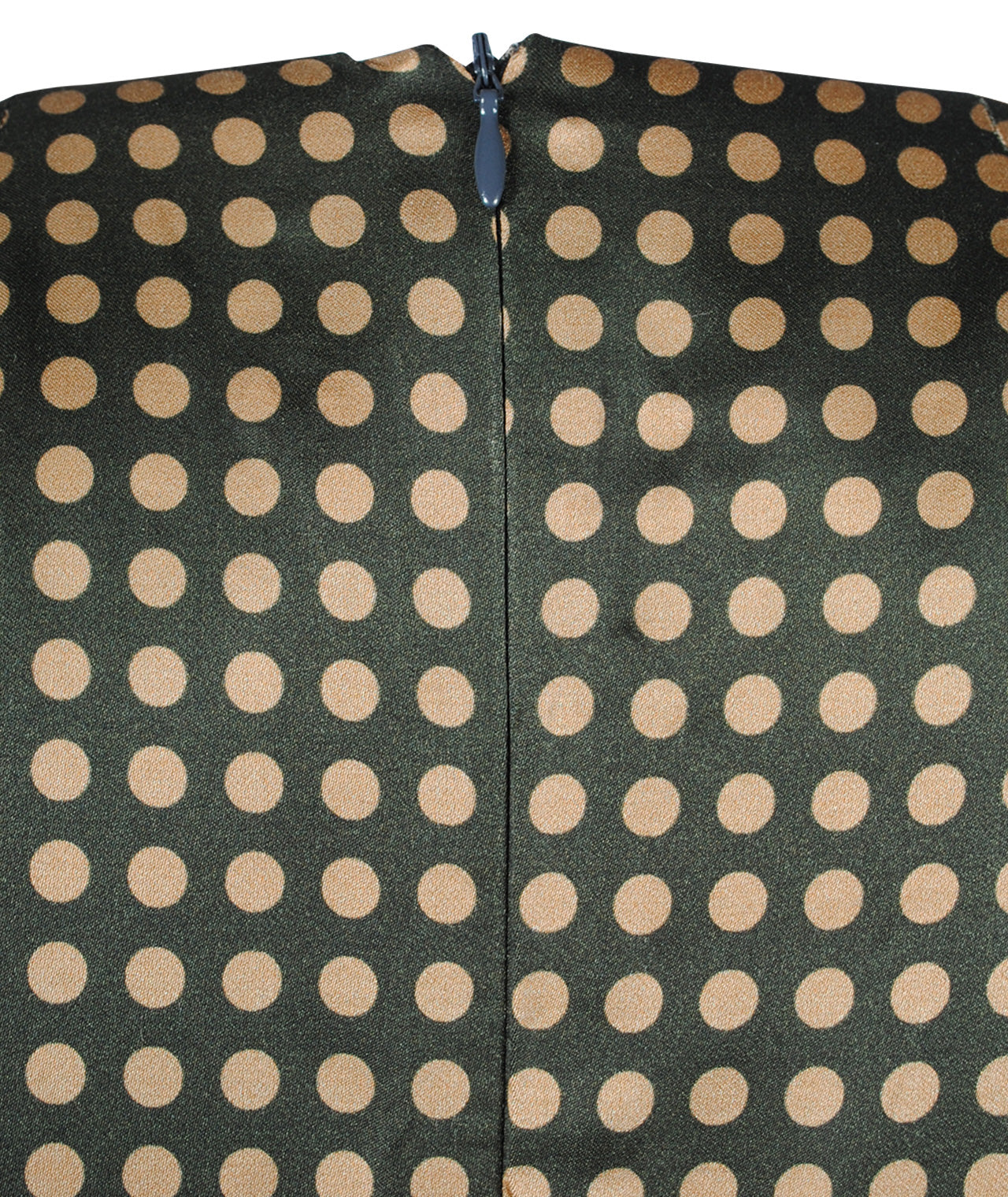 Wickelkleid Dots | oliv
