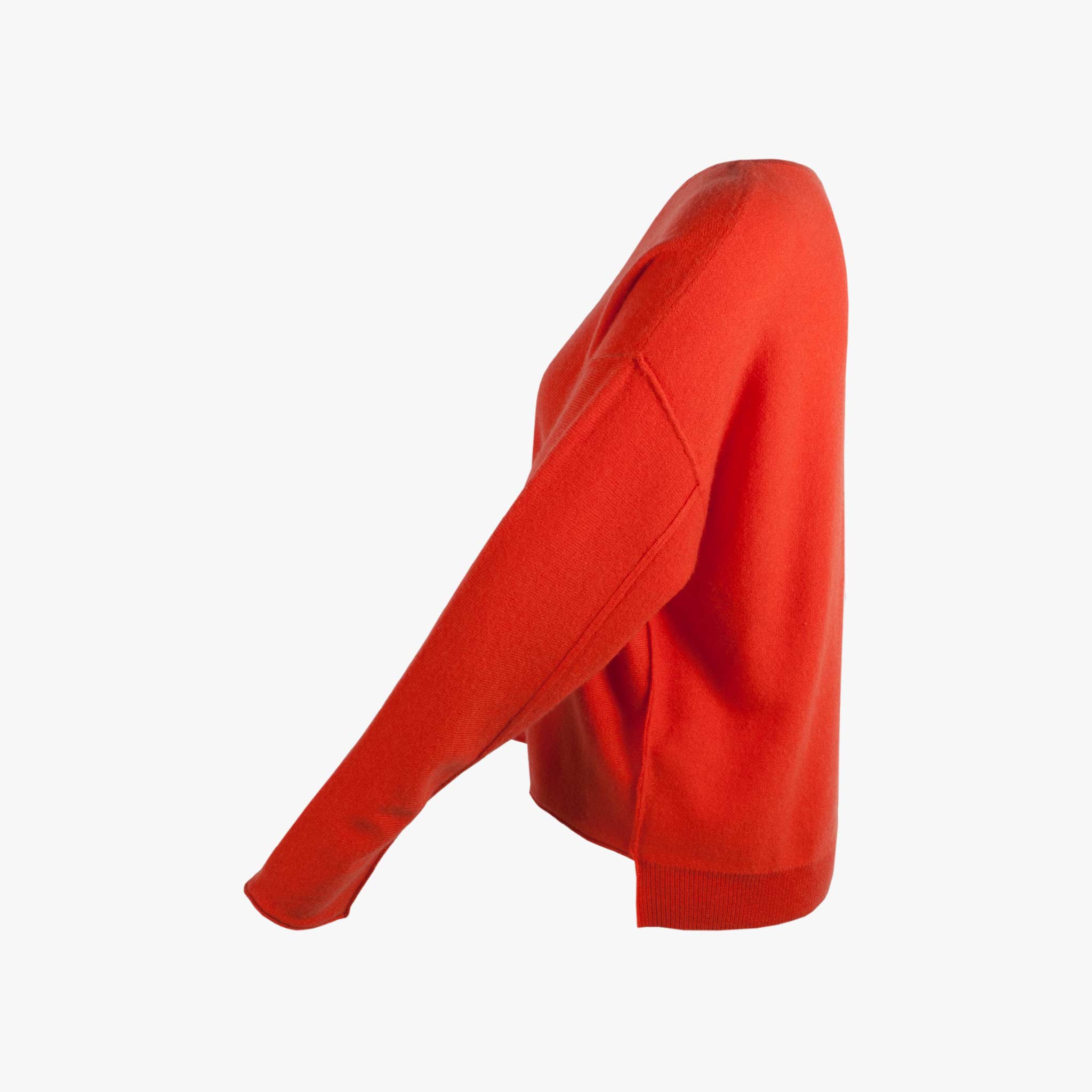 Cashflow RH-Pulli Biese Cashmere | koralle