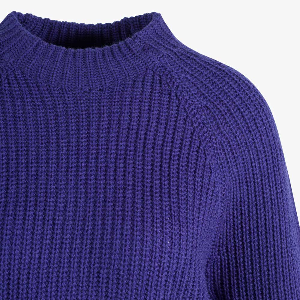 Cashflow Turtel Pulli Merino | lila