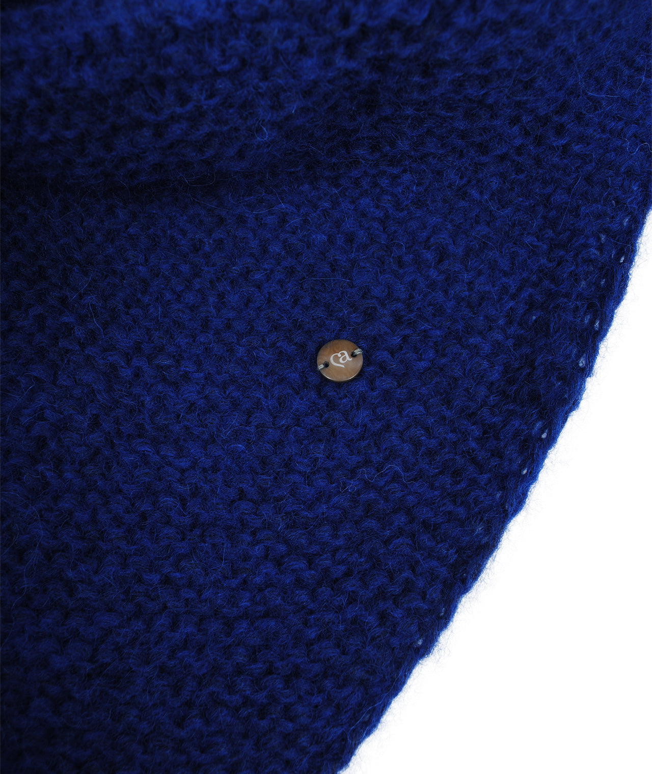 Dreieckschal Babyalpaca | blau
