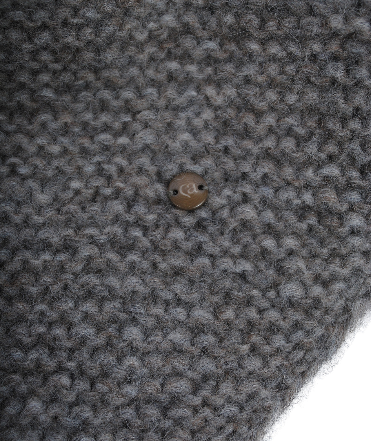 Dreieckschal Babyalpaca | graubraun