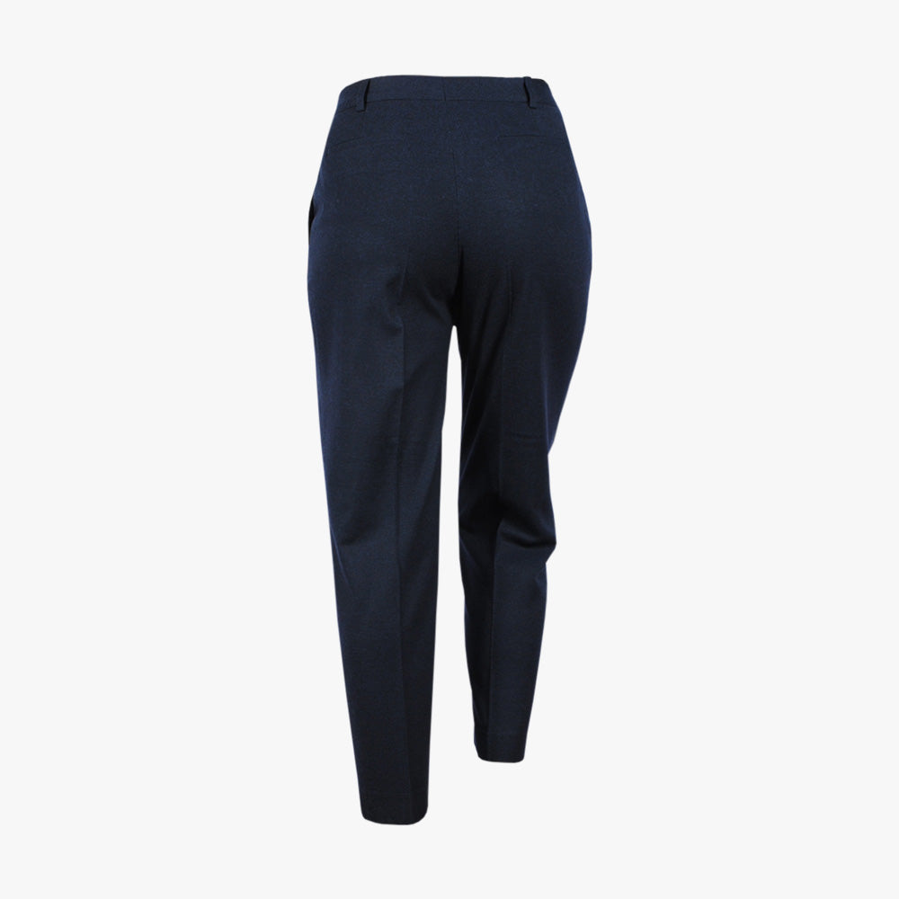 Hose Bundfalte uni (marine, 32) | marine