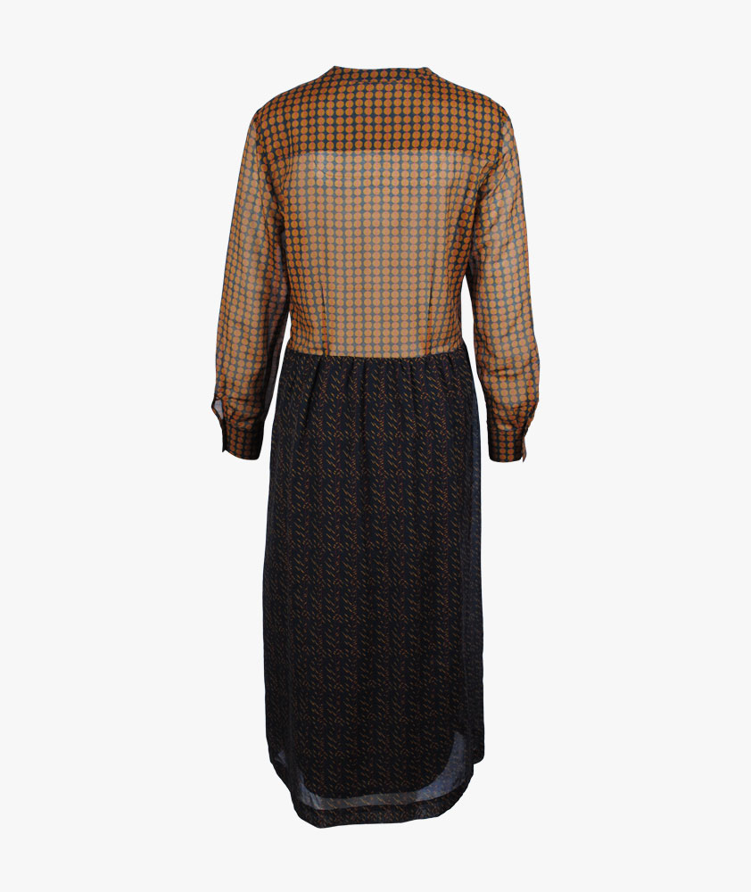 Maxikleid Printmix | marine