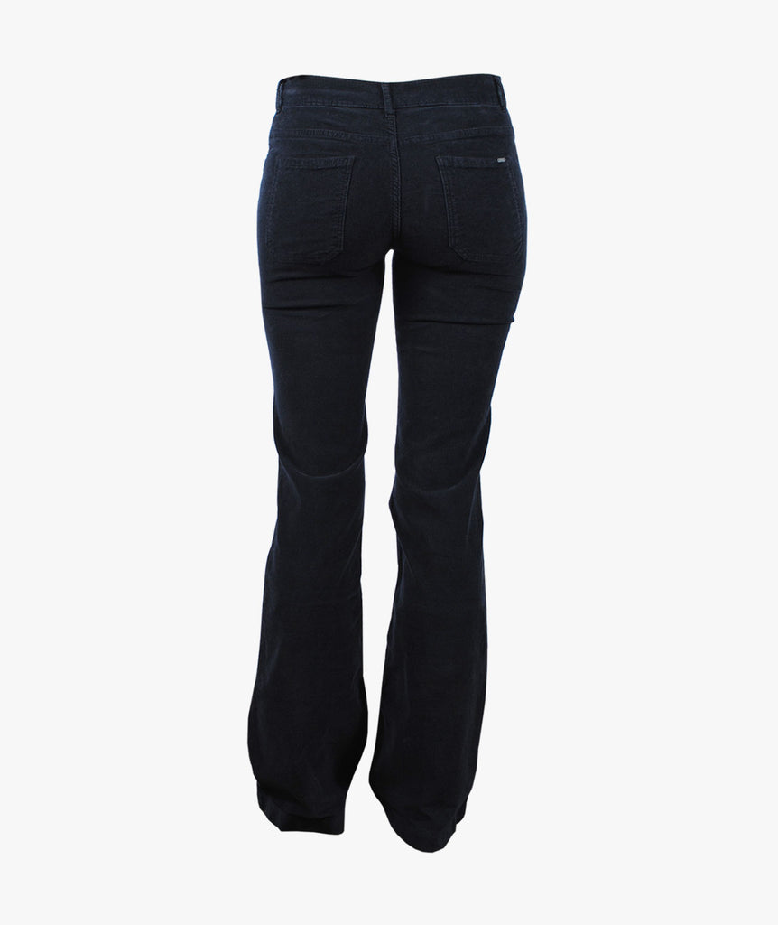 Flared Feincord | navy