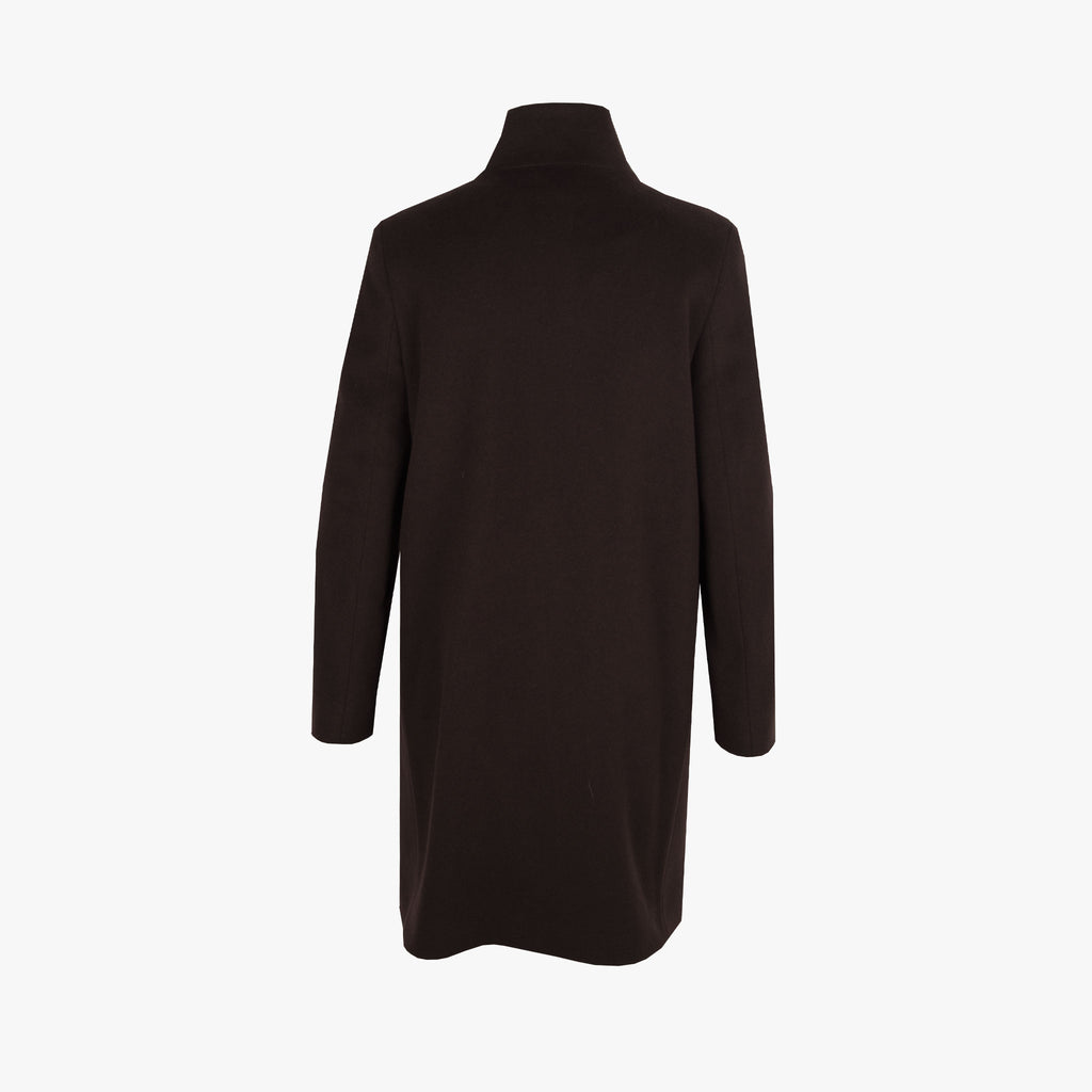Cinzia Rocca Mantel Wolle/Cashmere | braun
