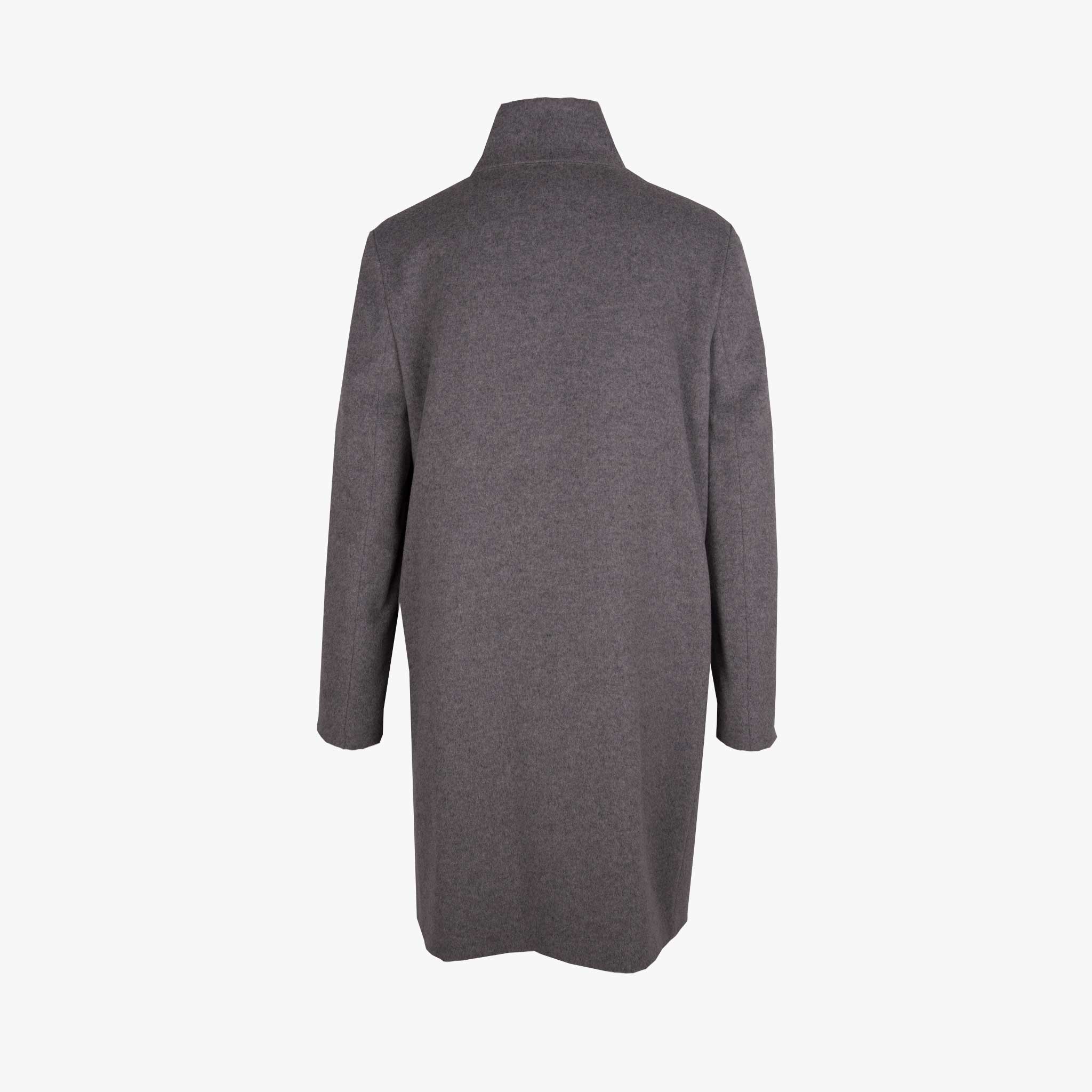 Cinzia Rocca Mantel Wolle/Cashmere | graumelange