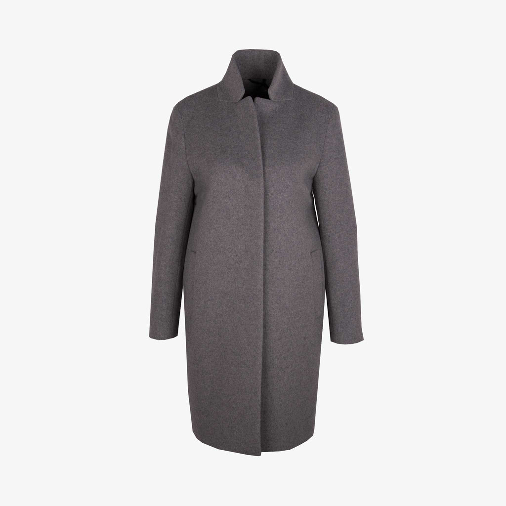 Cinzia Rocca Mantel Wolle/Cashmere | graumelange