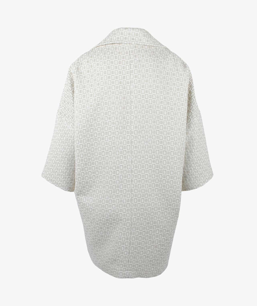 Eggshapemantel Print | beige