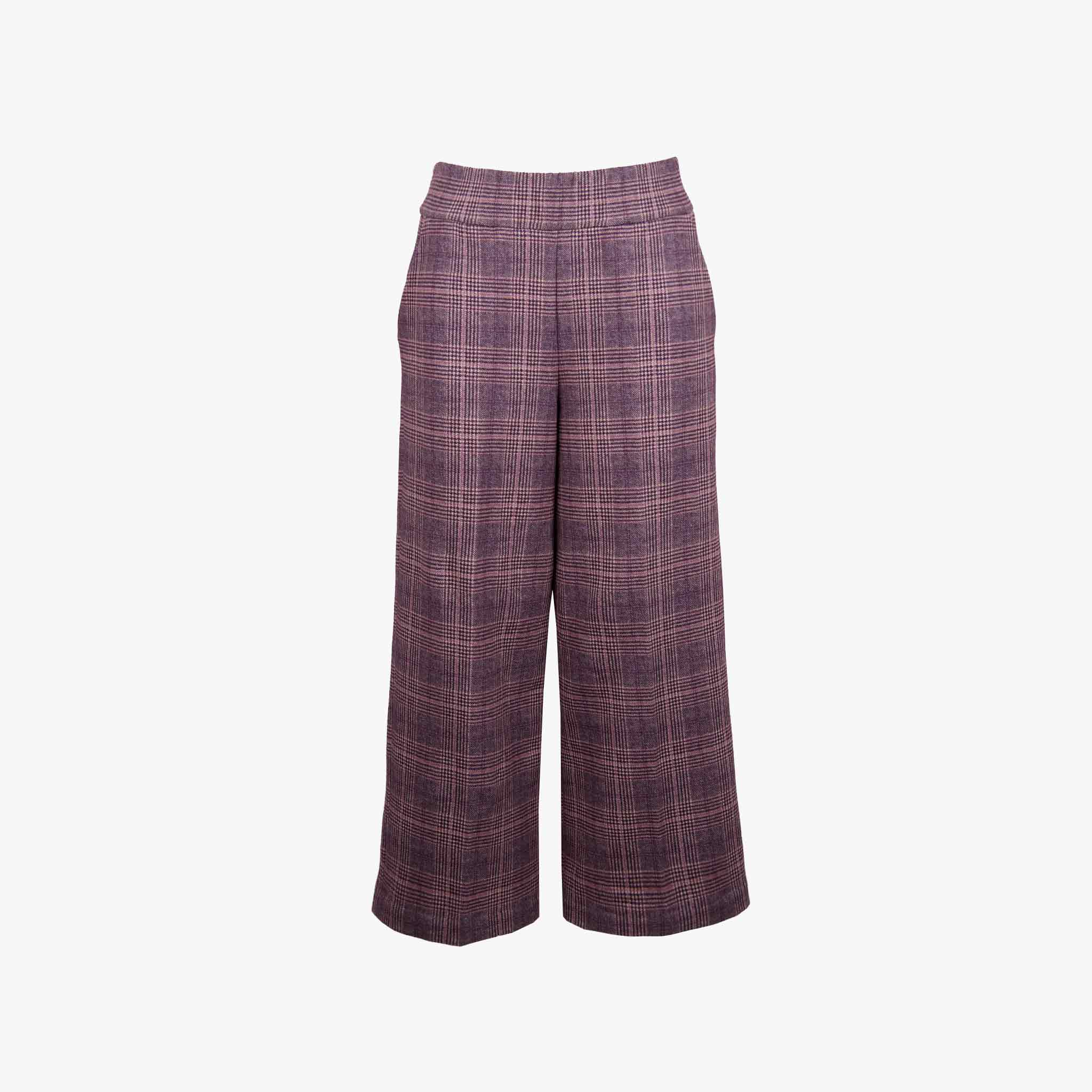 Circolo 1901 Hose Glencheck | mauve
