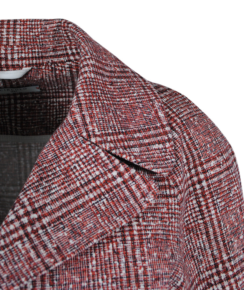 Jerseyblazer feminin | dunkelrot