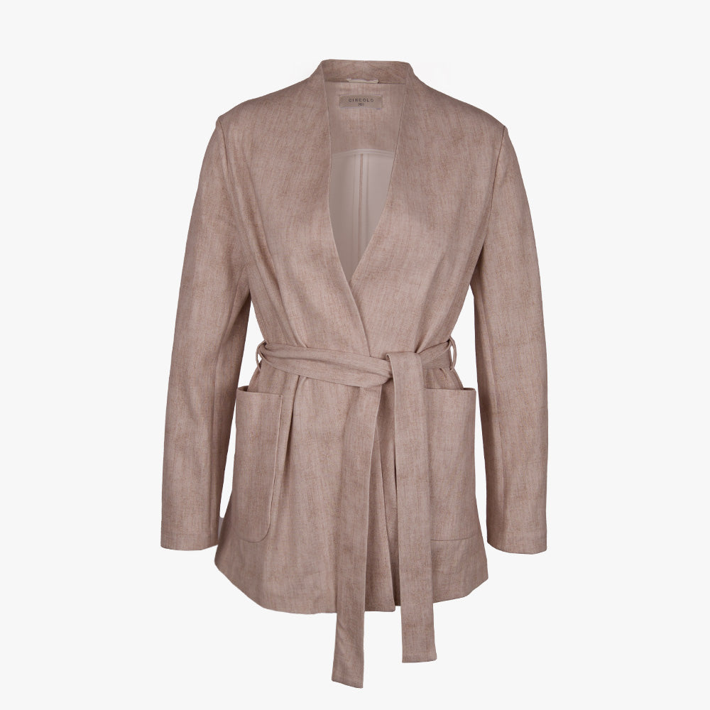 Circolo Kimono Blazer | beige