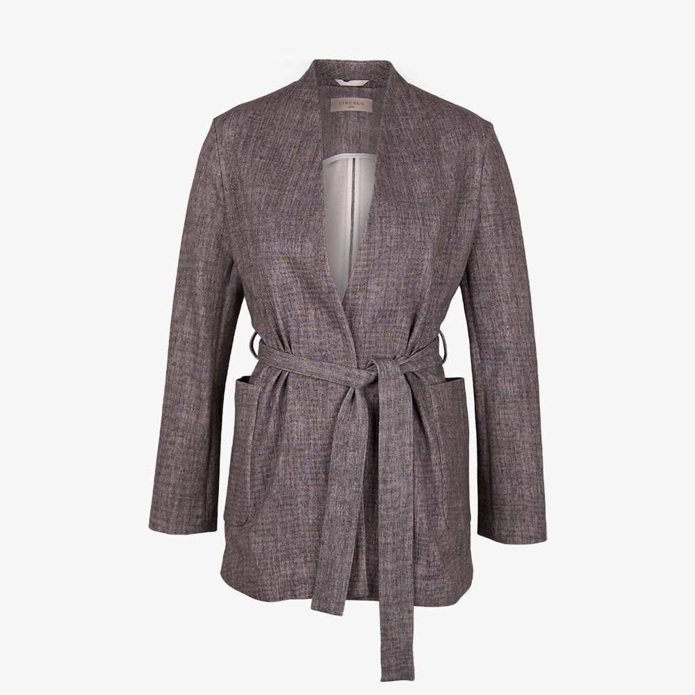 Circolo Kimono Blazer | grau