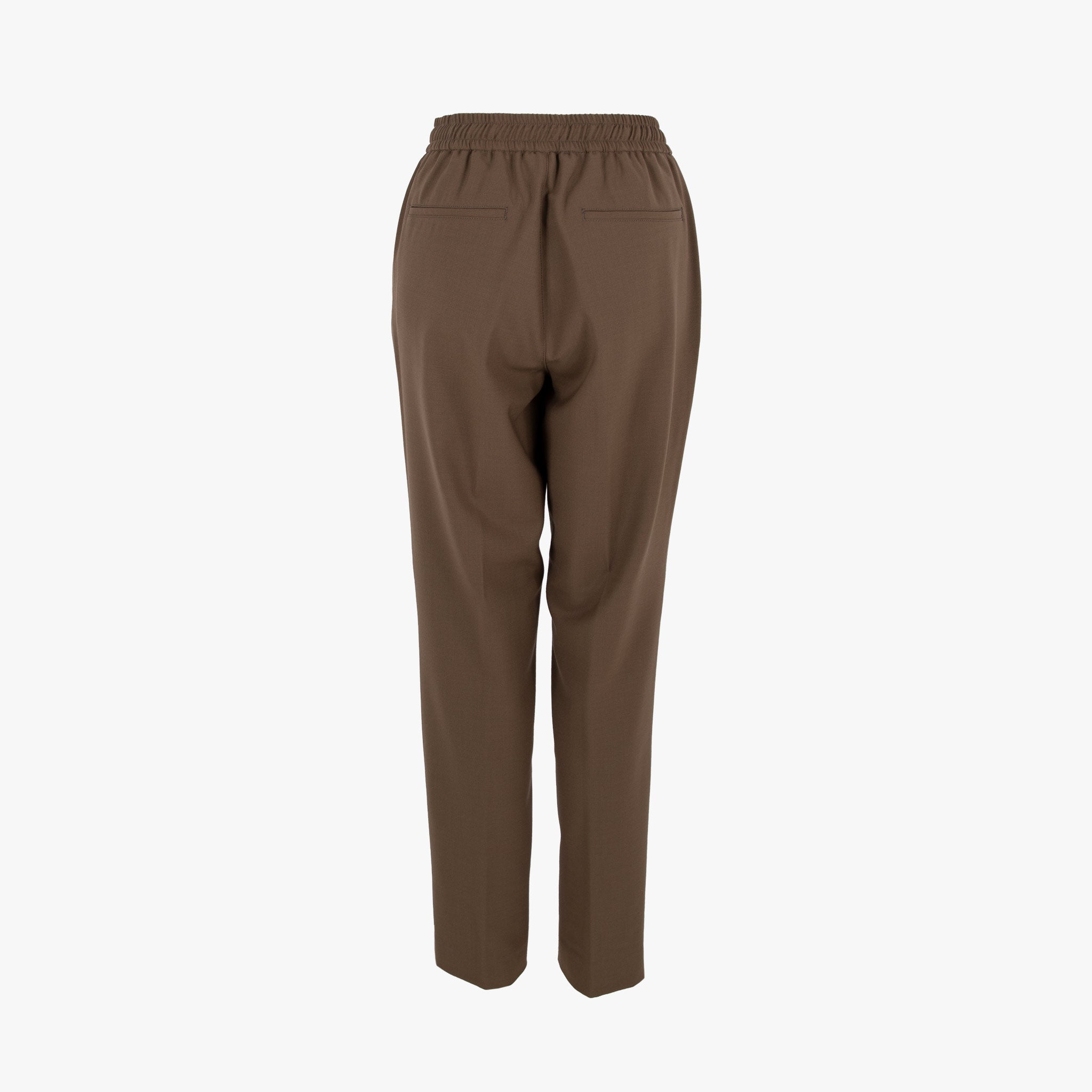 Closed Hose cool wool | braun