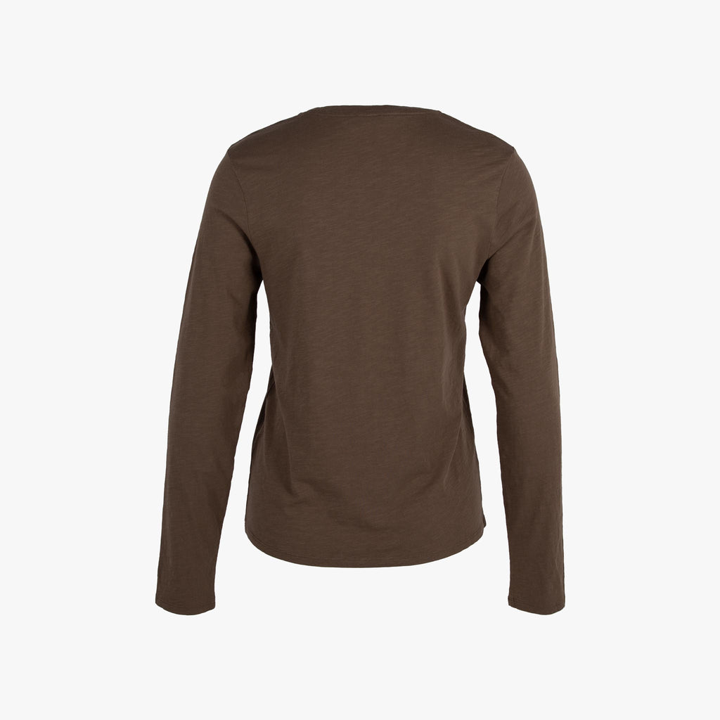 Closed 1/1 RH-Shirt Uni | braun
