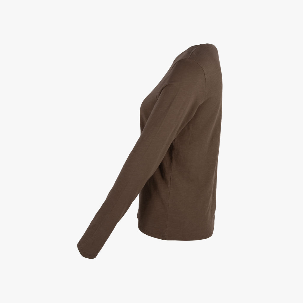 Closed 1/1 RH-Shirt Uni | braun