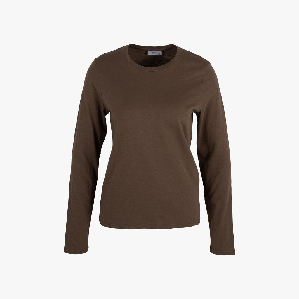 Closed 1/1 RH-Shirt Uni | braun