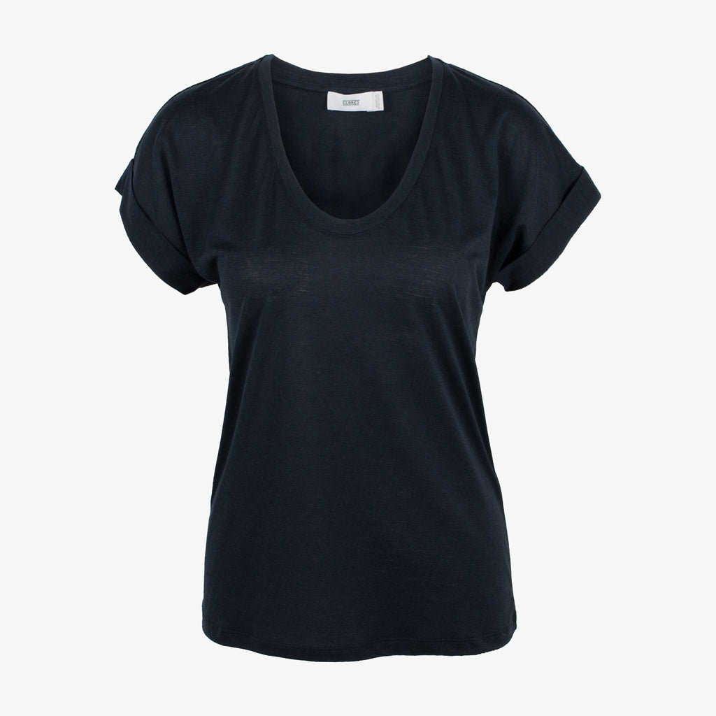 1/2 RH-Shirt uni | nachtblau