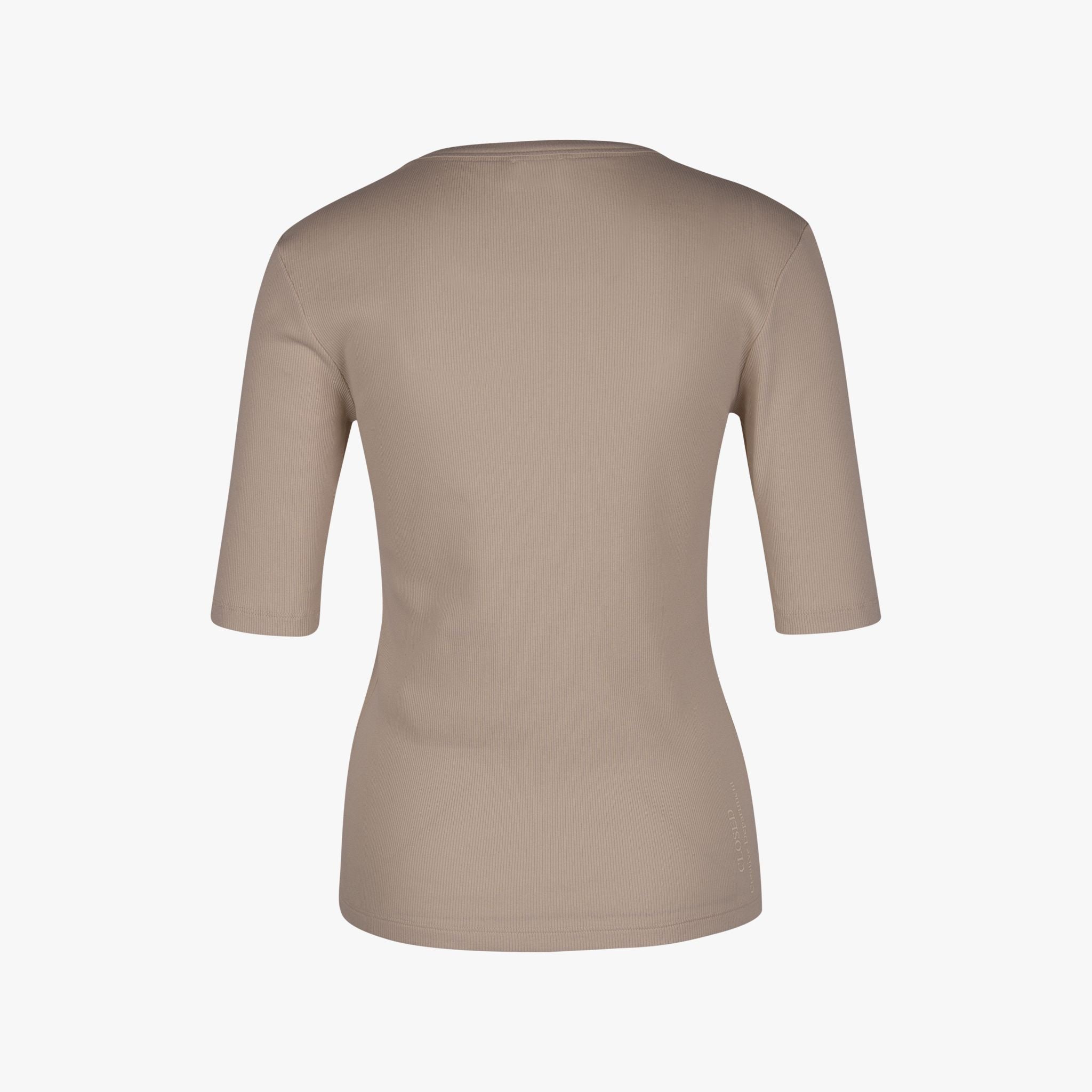 Closed Rippenshirt Uni | beige