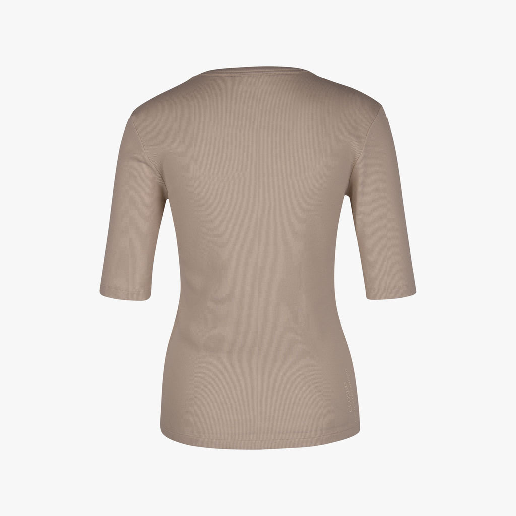 Closed Rippenshirt Uni | beige