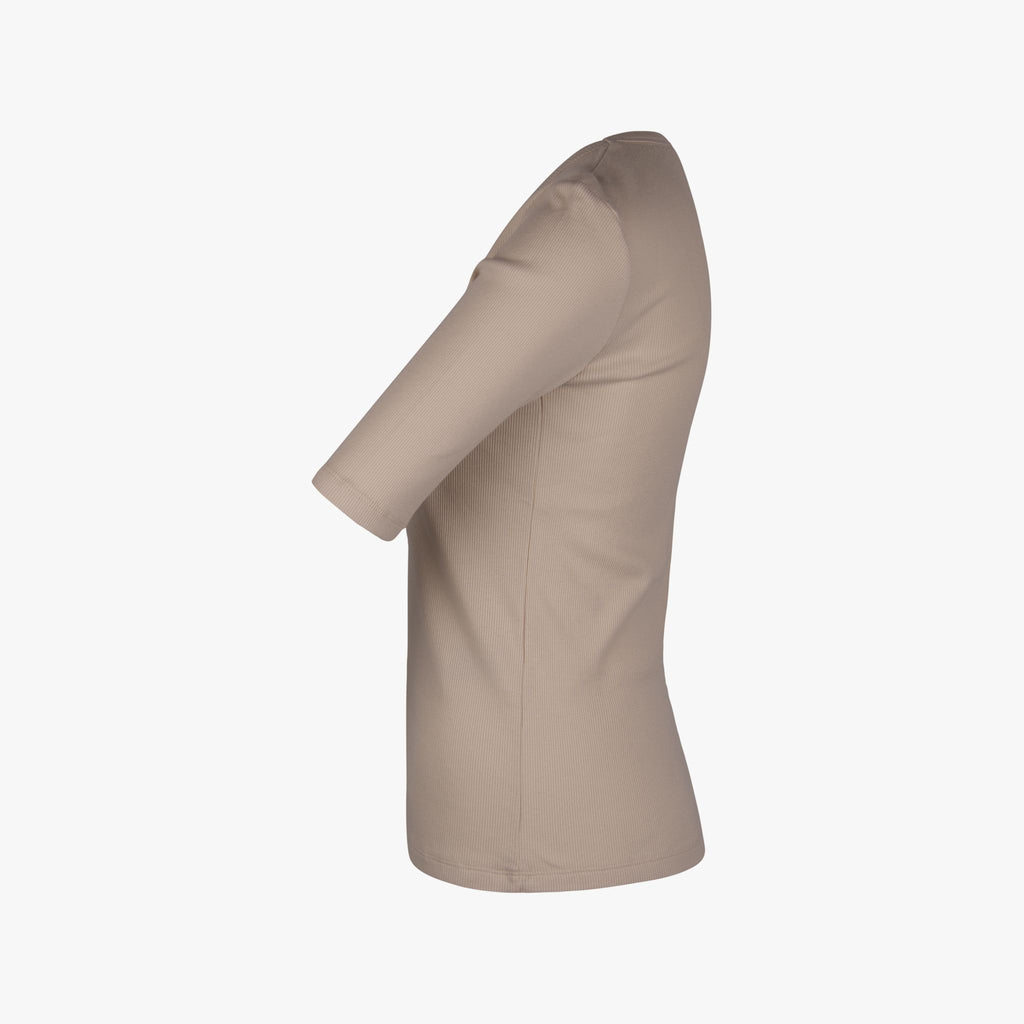 Closed Rippenshirt Uni | beige