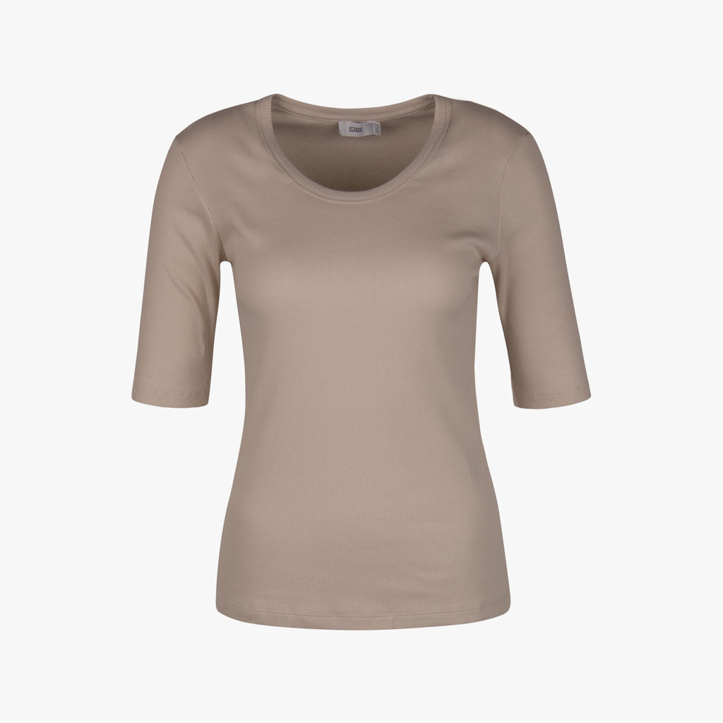 Closed Rippenshirt Uni | beige