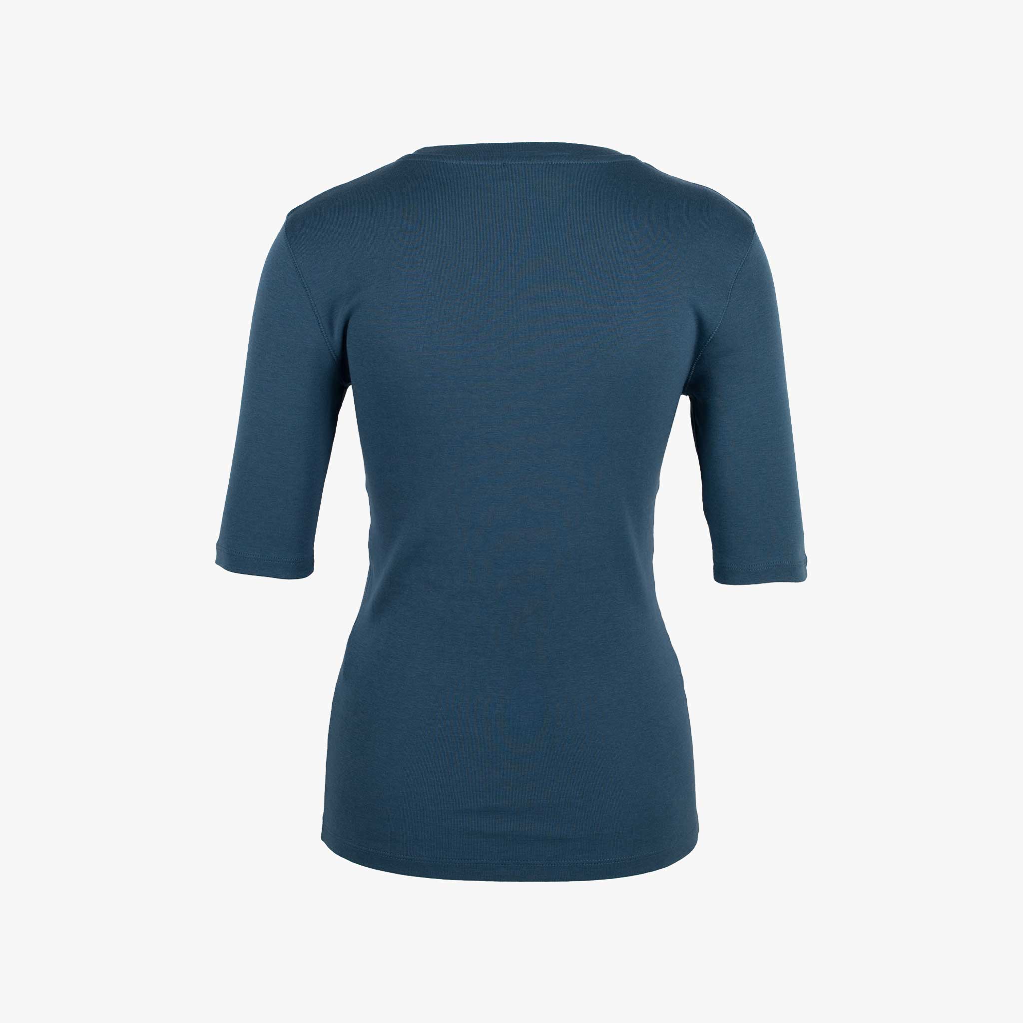 1/2 Shirt  uni | blau