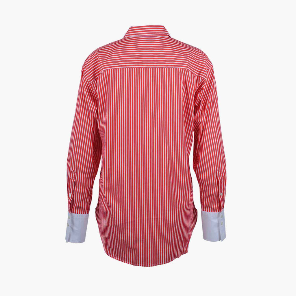Streifenbluse Lilo (red, XS) | rot