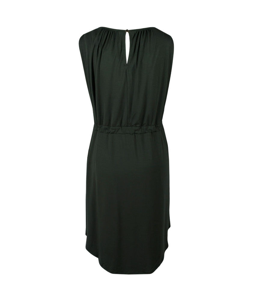 Midikleid Raffung | anthra