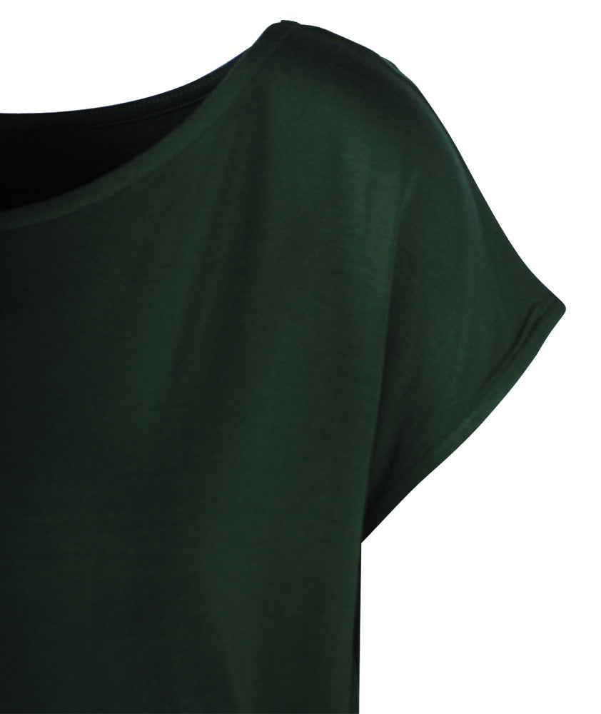 U-Shirt lässig | grün