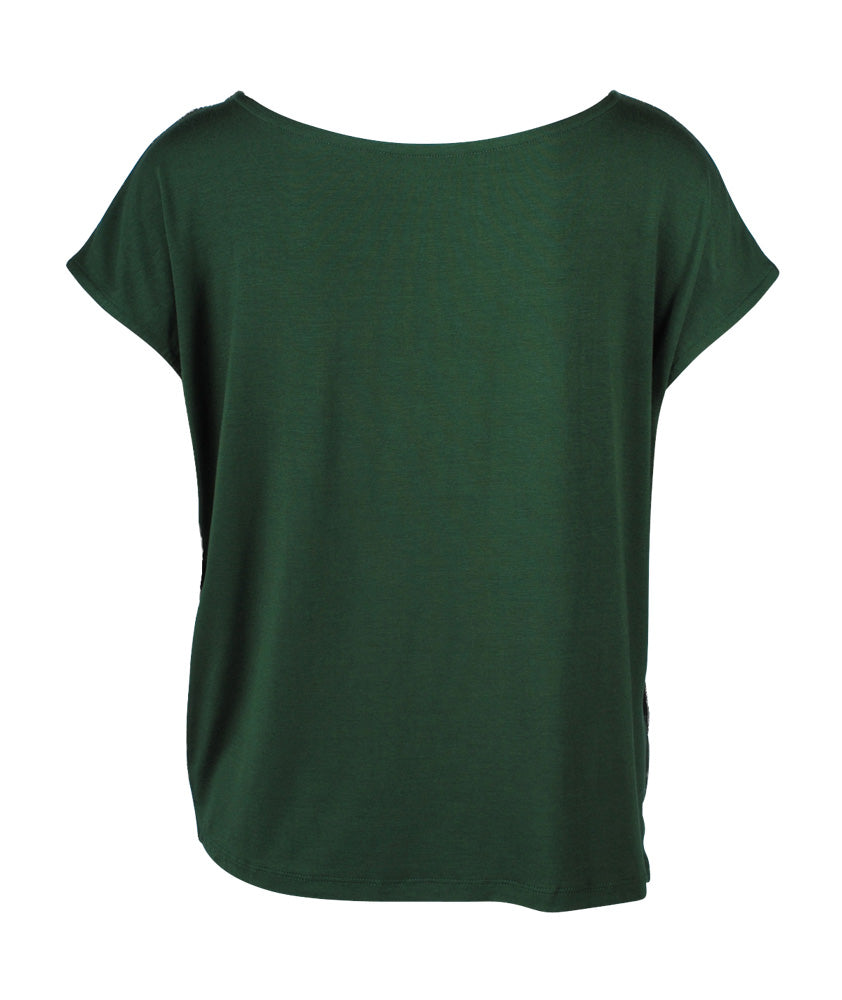 U-Shirt lässig | grün