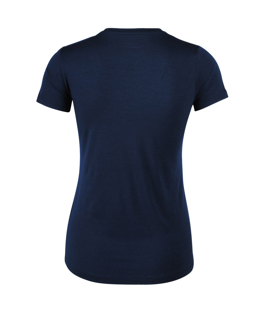 1/2 V-Shirt basic | navy
