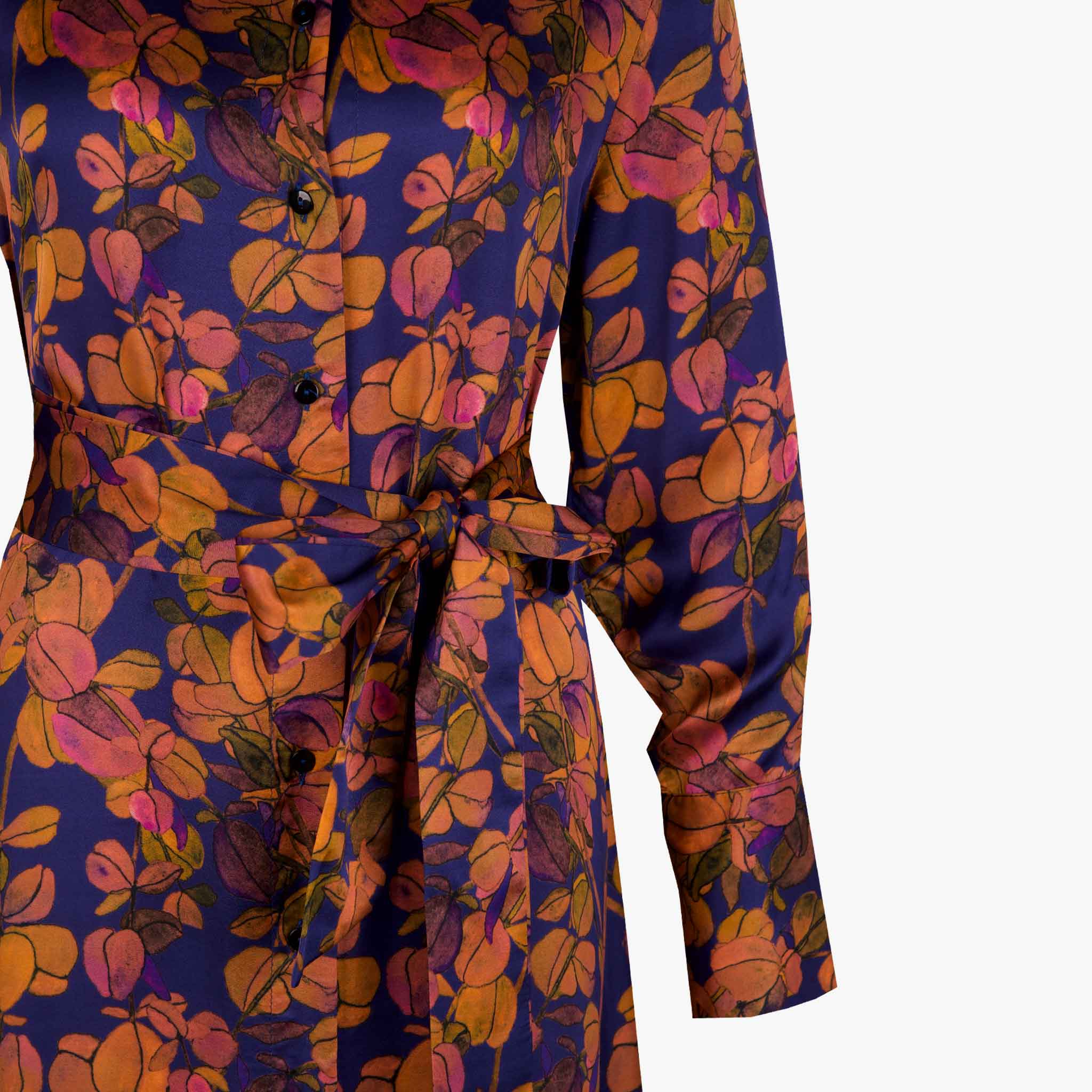 Contro Figura Maxikleid | blau