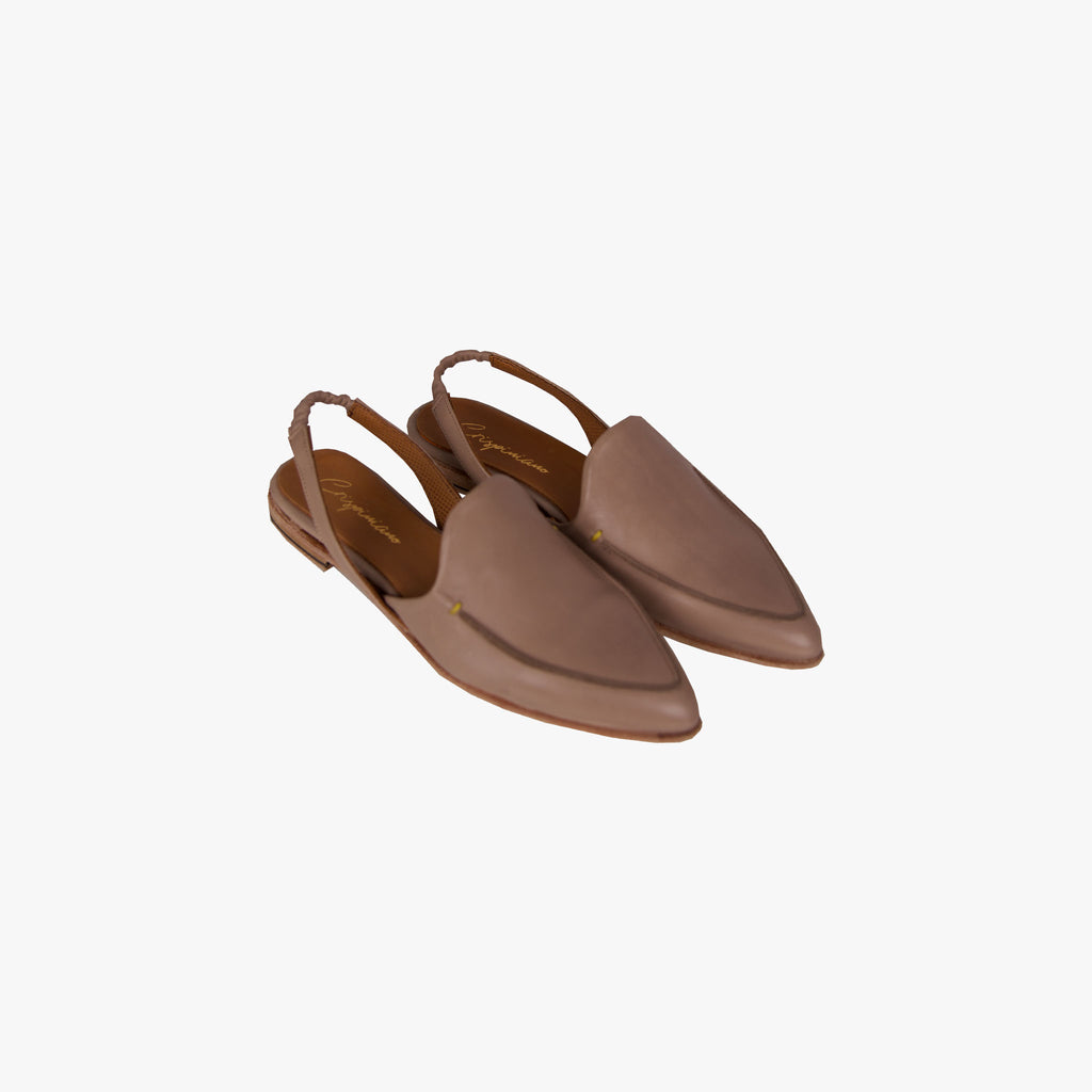 Crispiniano Sling Moccasin | sand
