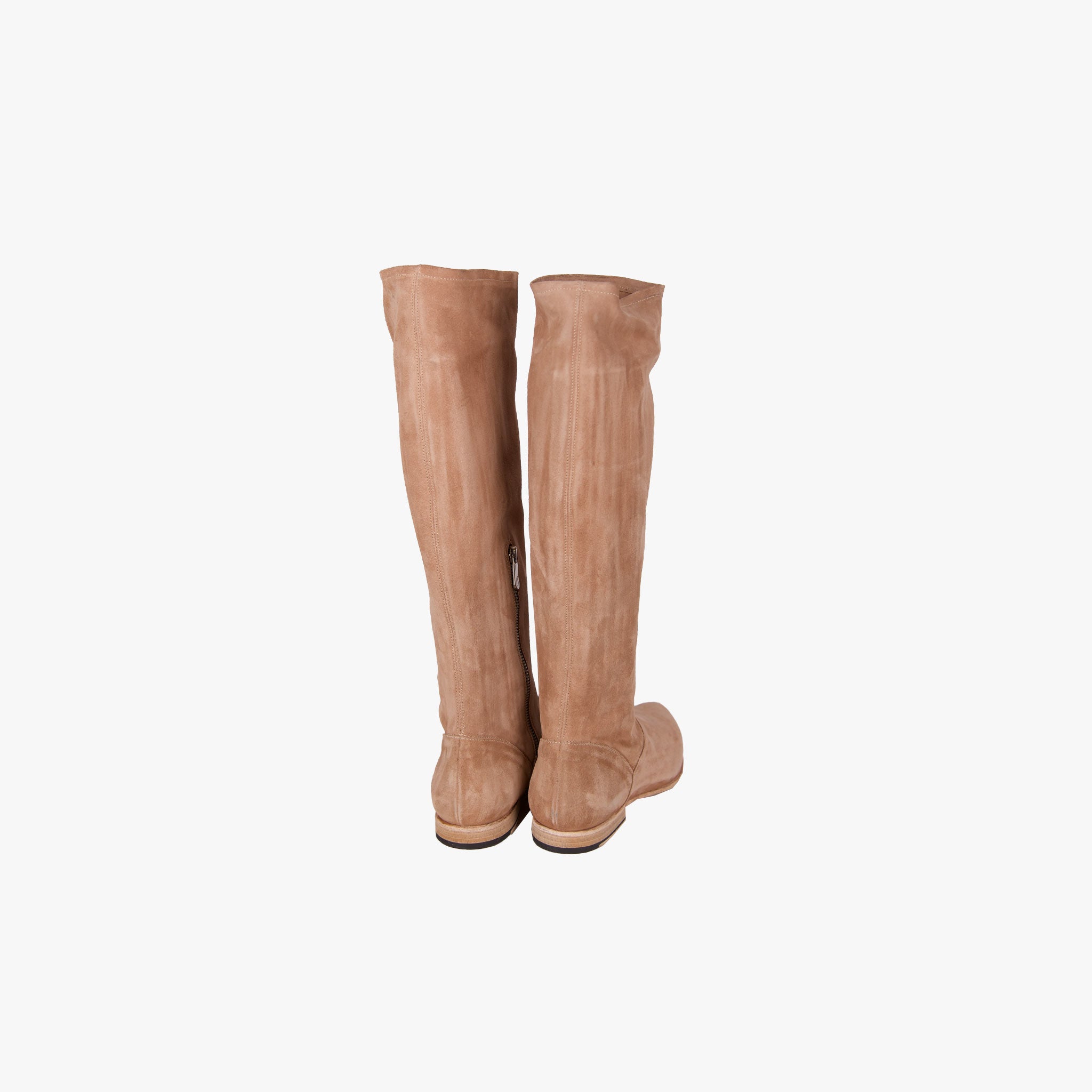 Crispiniano Stiefel Velours | sand
