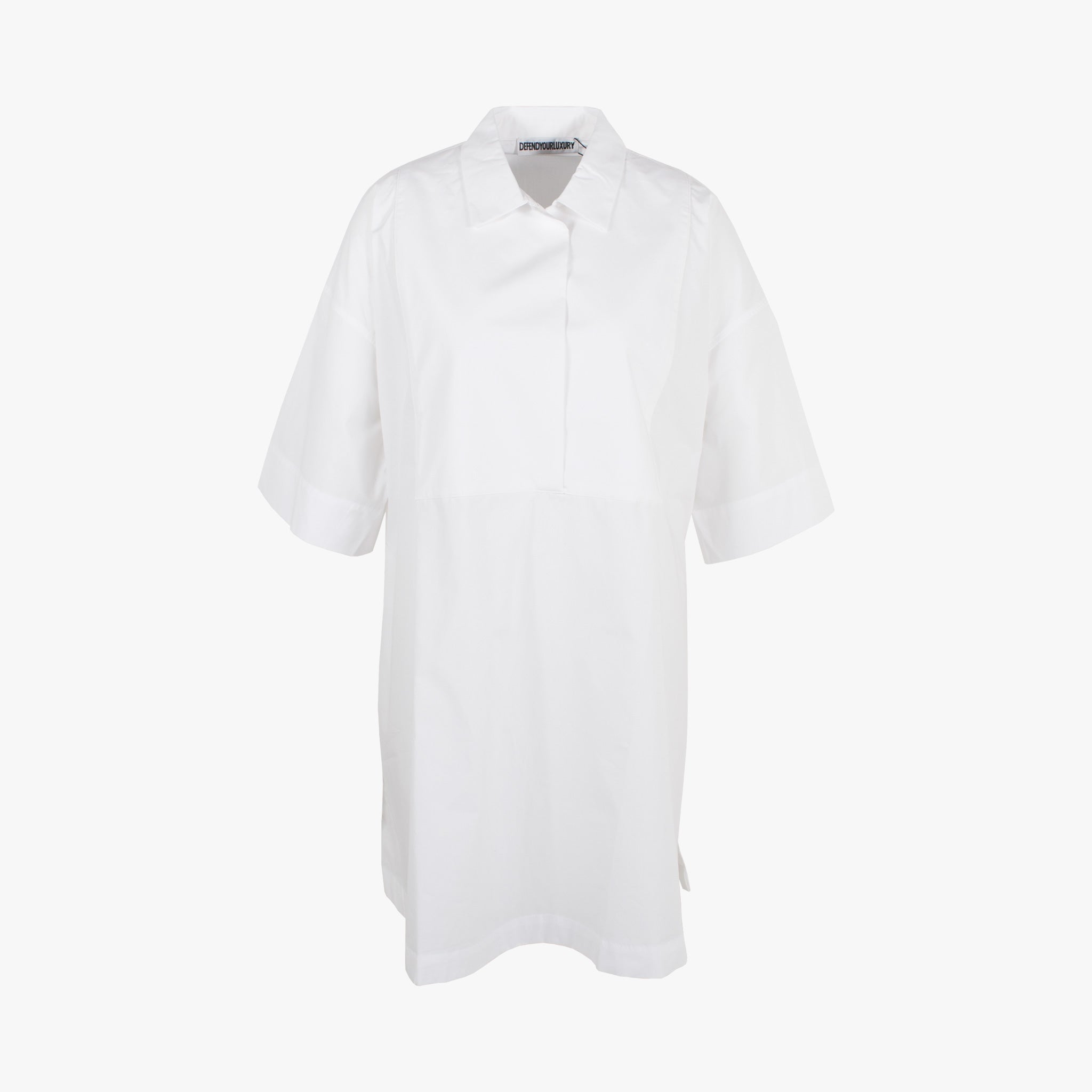 Kleid Plastron | weiß