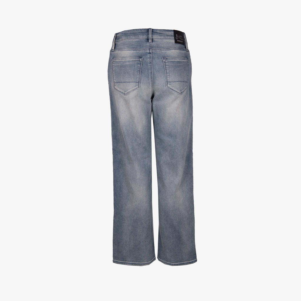 Denham Jeans Bardot Highrise Wide | blau