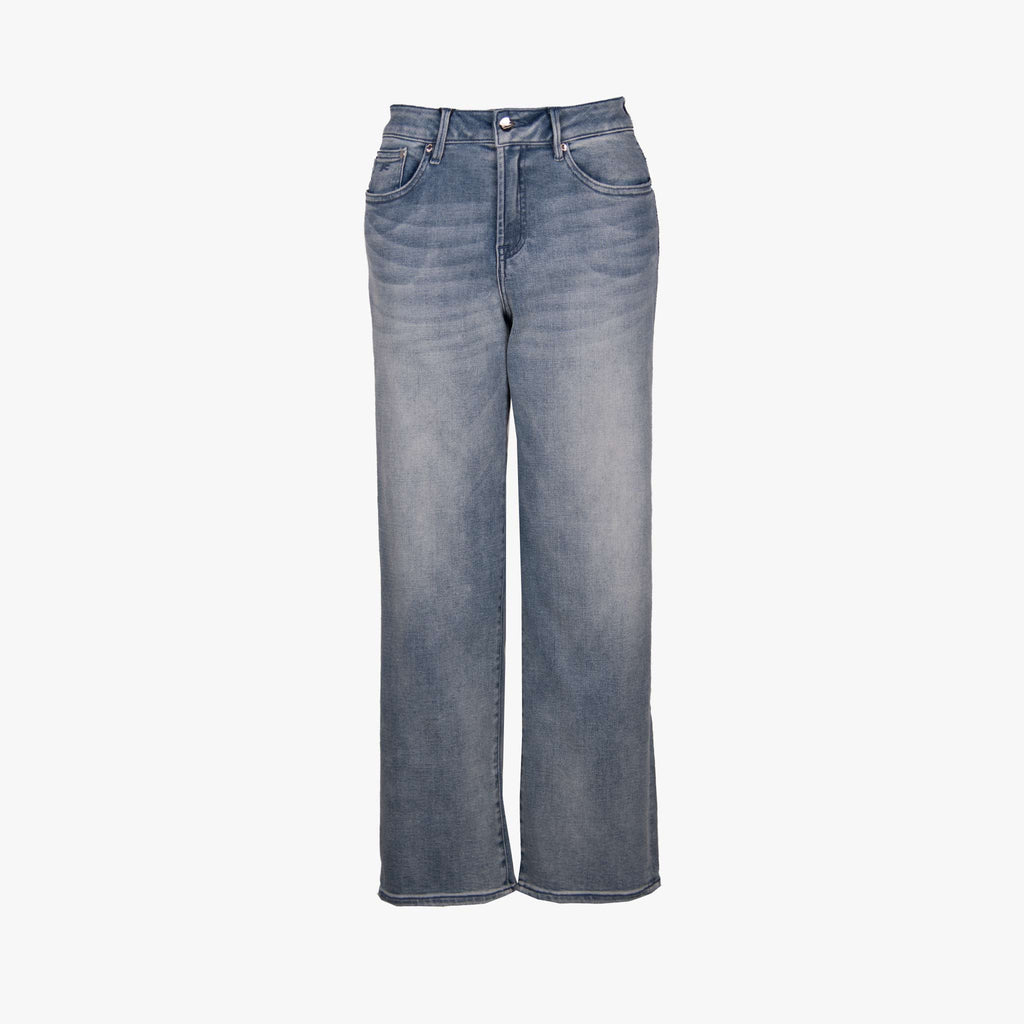Denham Jeans Bardot Highrise Wide | blau