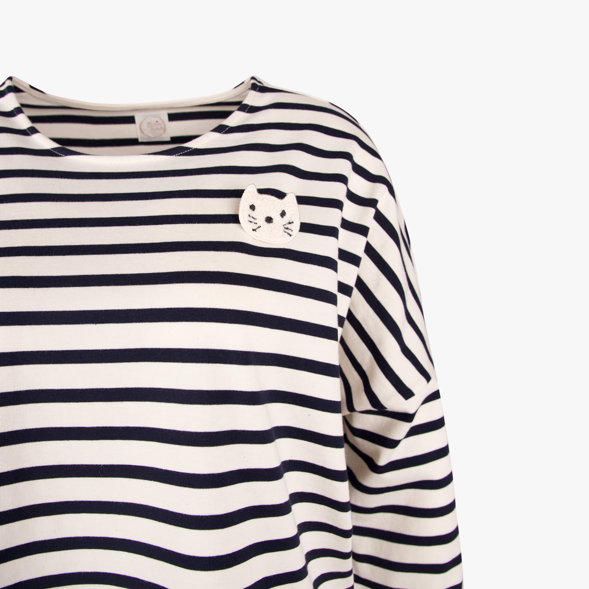 Des Petit Hauts RH-Shirt Ringel | marine