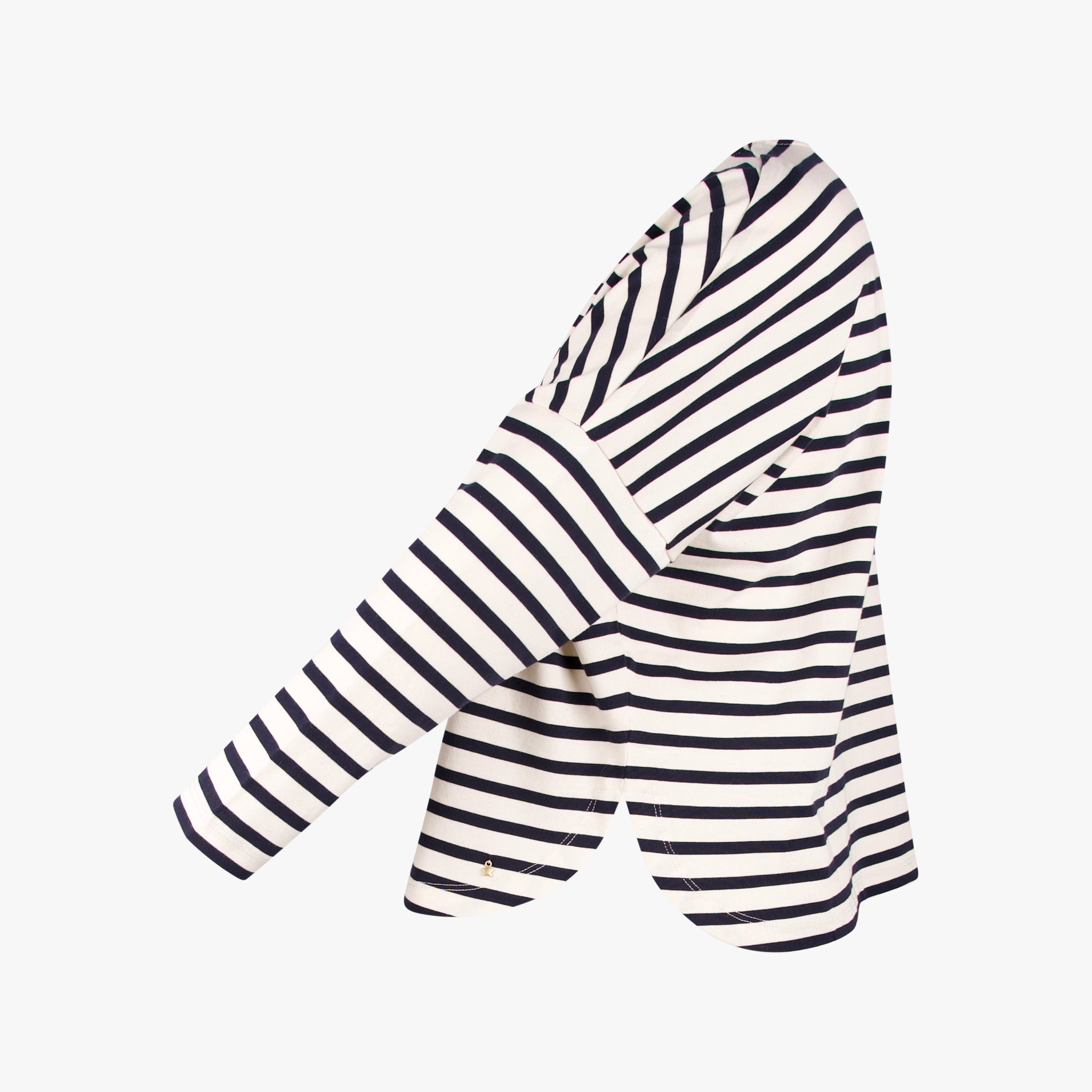 Des Petit Hauts RH-Shirt Ringel | marine
