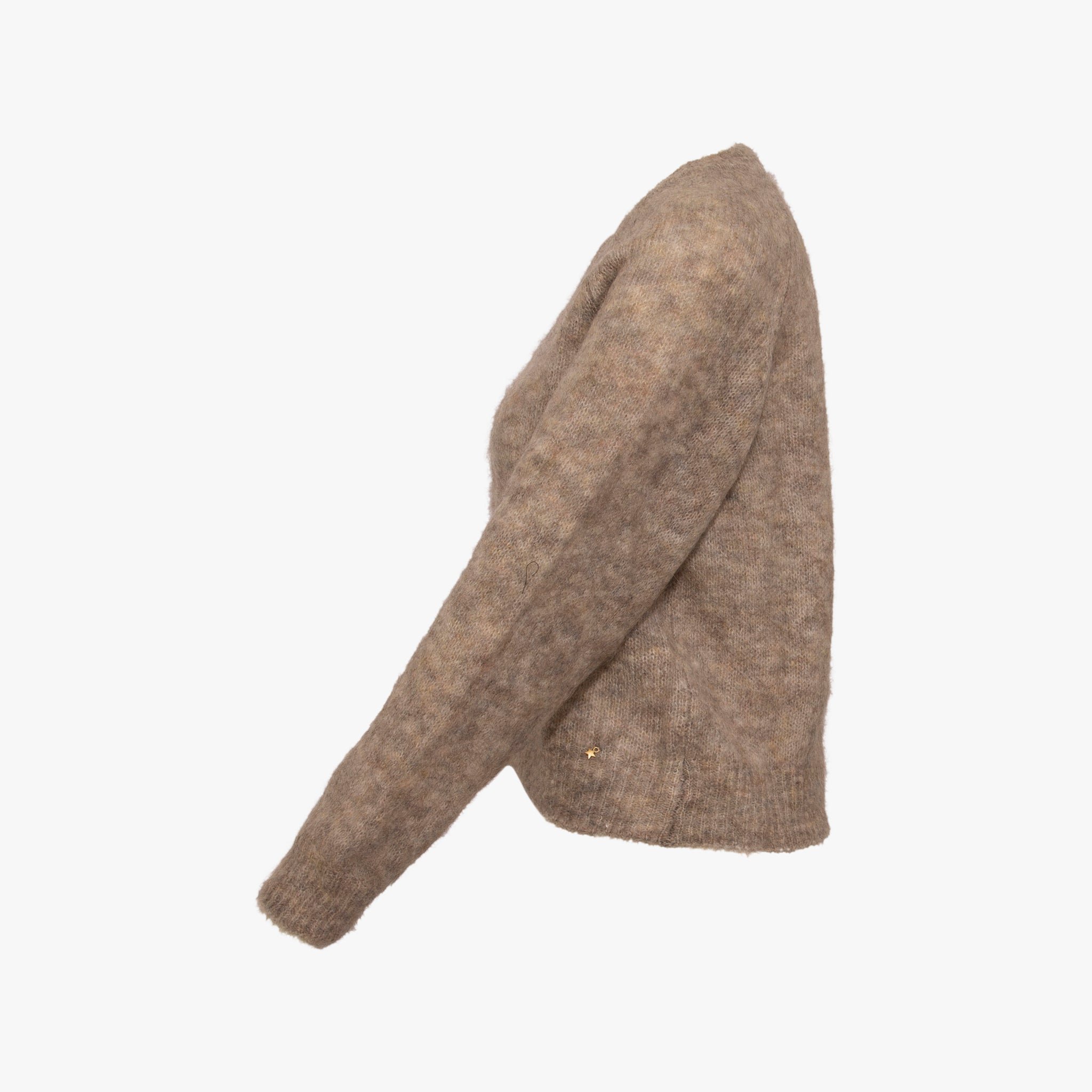 Cardigan kurz | kreide