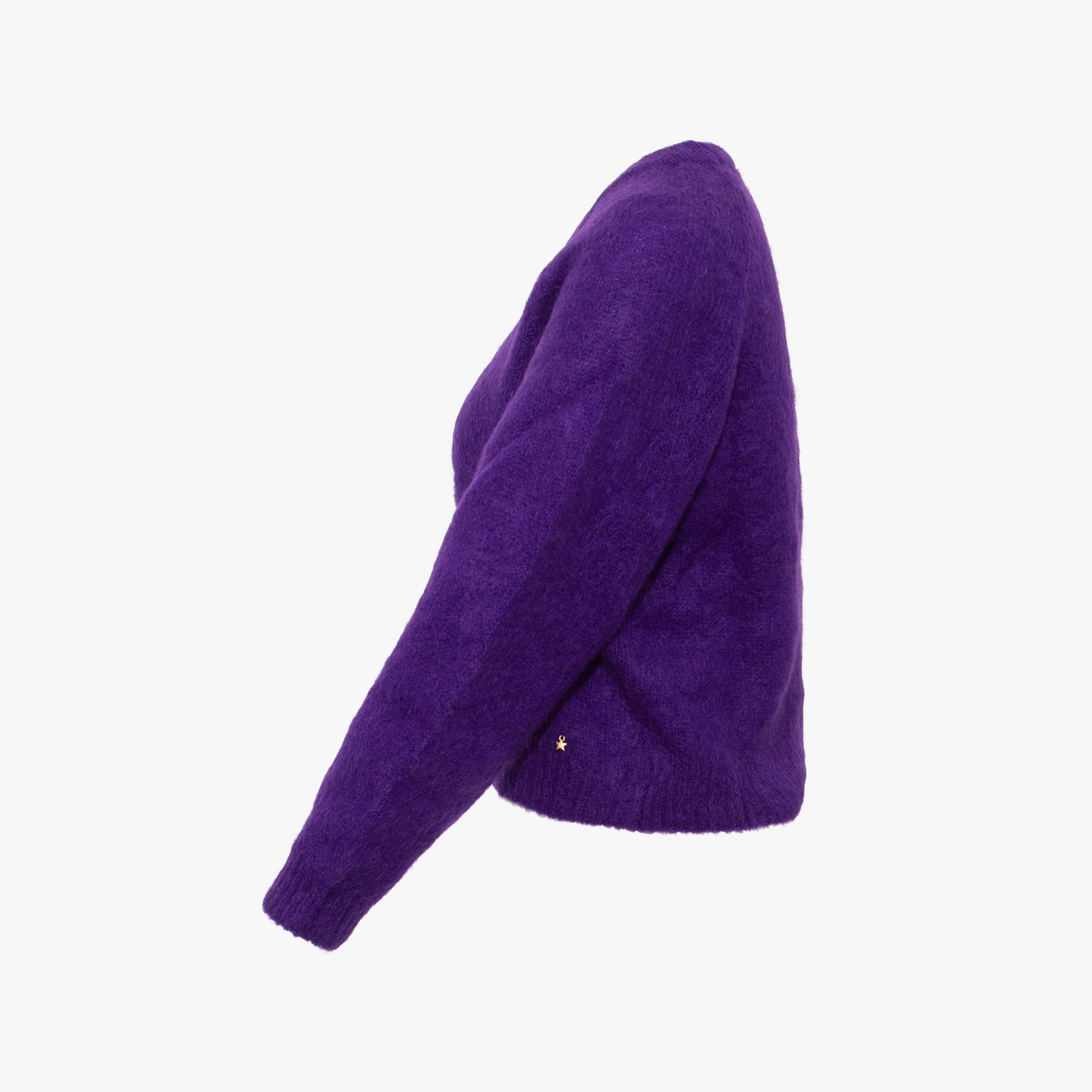 Cardigan kurz | violett