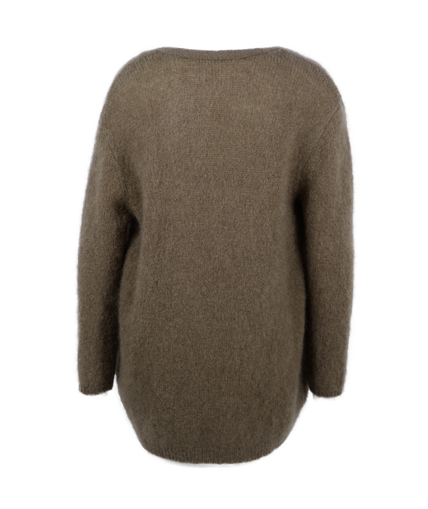 Open Cardigan | grün